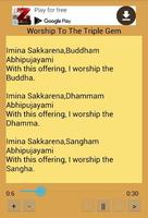 Buddhism Prayer with sound স্ক্রিনশট 2
