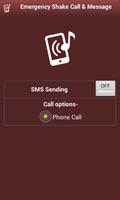 Emergency Shake Call & Message screenshot 3