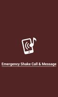Emergency Shake Call & Message Affiche