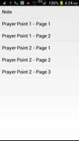 Daily Prayer Points स्क्रीनशॉट 1