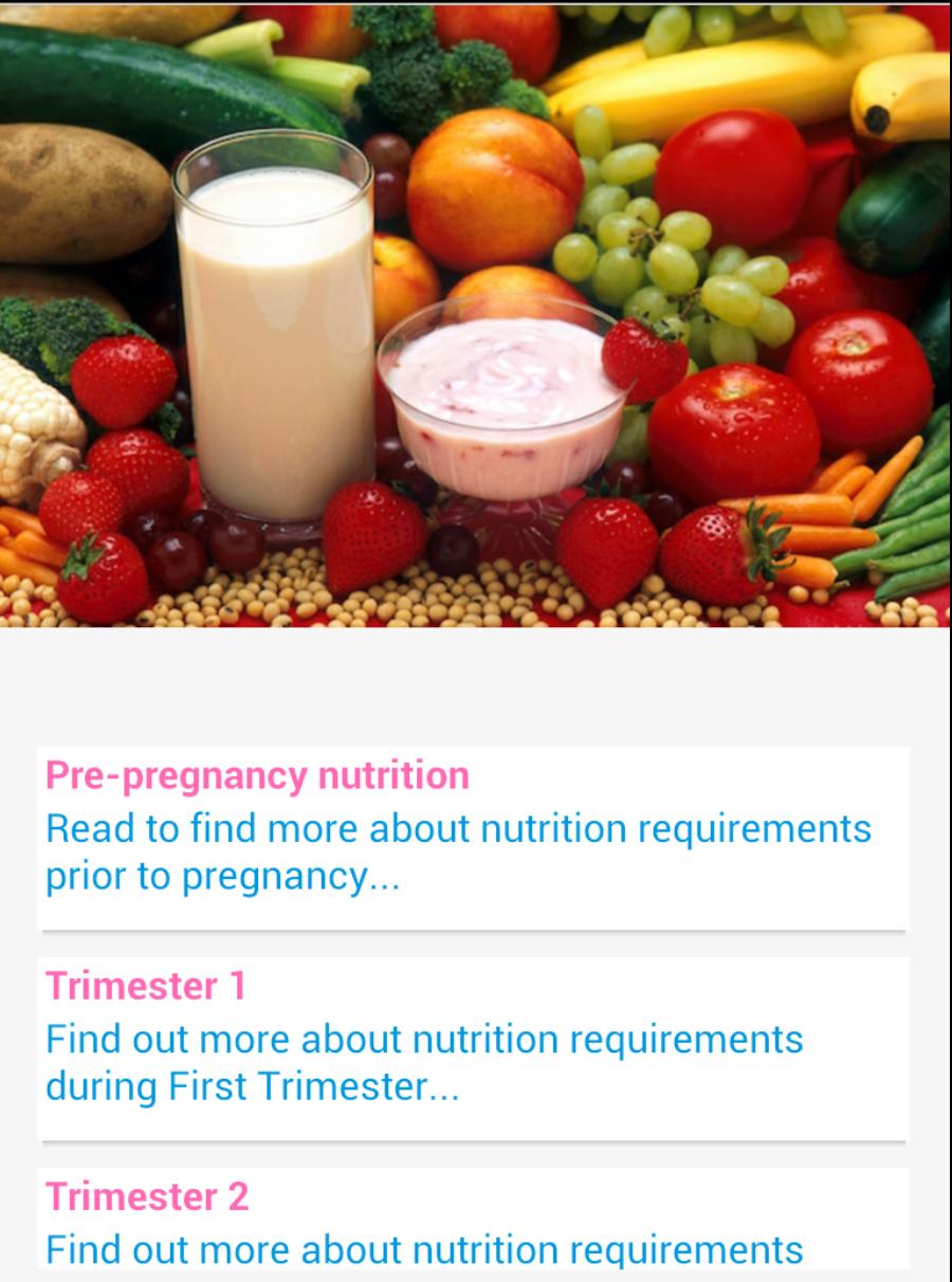 Pregnancy Food Guide for Android - APK Download Pregnancy Food Guide for Android - APK Download