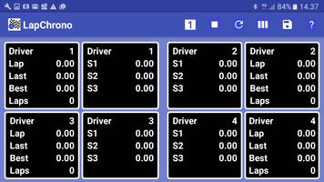 LapChrono স্ক্রিনশট 1