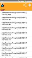 Free proxys List - ssl/http โปสเตอร์