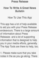 Press Release Format Screenshot 3