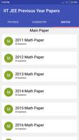 IIT JEE Previous Year Papers captura de pantalla 3