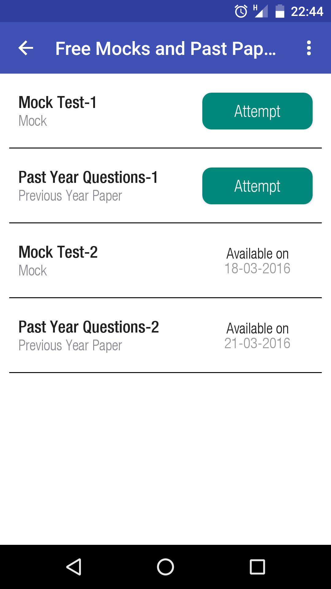 Mock Test overall. Тест пг