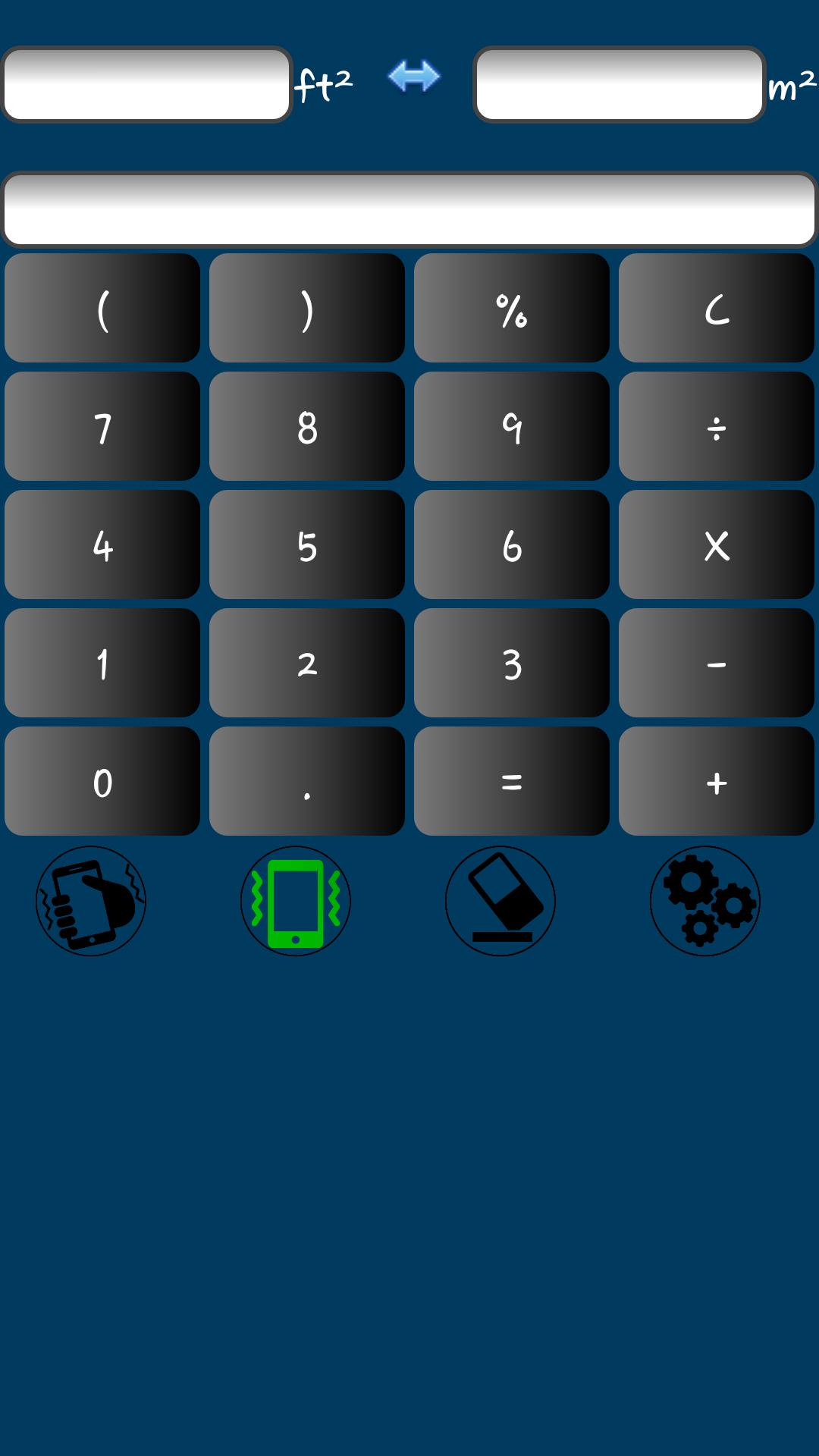 Convert Square Feet to Square Meters | m² to ft² for Android - APK Download