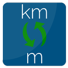 ikon kilometer to meter | m to km