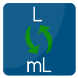 Convert L to mL | Mililiter to Liter conversion-icoon