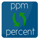 convert ppm to percent | % to ppm conversion APK