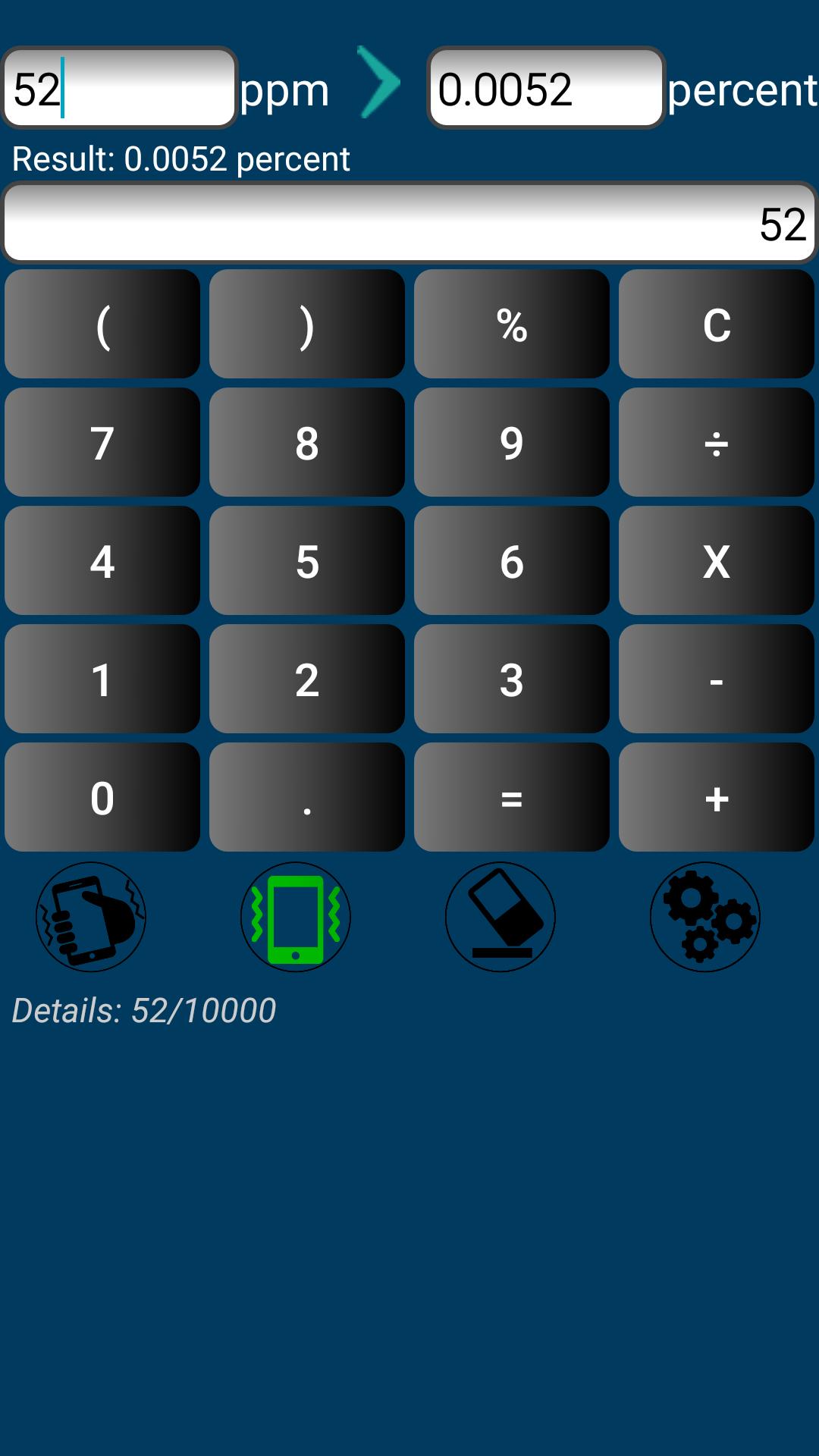Convert Ppm To Percent To Ppm Conversion For Android Apk Download