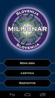 Milijonar Slovenija poster
