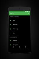 Prime Green Black Layers Theme 截图 1