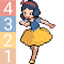 APK Princess Color By Number, Princess Pixel Art