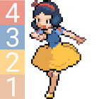 آیکون‌ Princess Color By Number, Princess Pixel Art