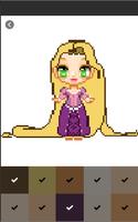برنامه‌نما Princess Color By Number, Princess Pixel Art عکس از صفحه