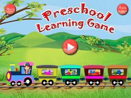 Kids Education - Preschool Learning Games Affiche