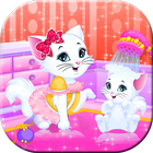 Kitty Cat Furry Makeover - Kitty Pet Love Care Zeichen