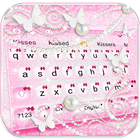 Princess Pink Diamond Keyboard Theme icône