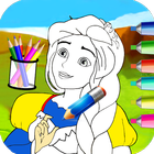 Angel Princess Coloring Book 2018 icon