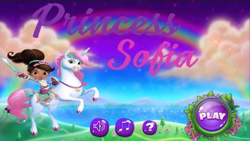 Princess Sofia Horse Affiche