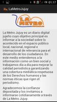 La Metro Jujuy capture d'écran 2