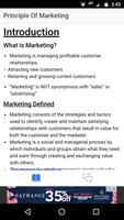 Principles of Marketing capture d'écran 1