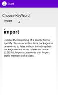 Java Keywords screenshot 1