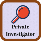 Private Investigator Book ícone