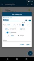 Shopping List screenshot 1