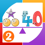 Math Balance Scale 2 Variables