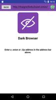Dark Browser - TOR and I2P Browser Affiche