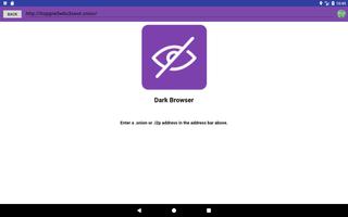 Dark Browser - TOR and I2P Browser capture d'écran 2