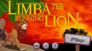 Limba The Running Lion Affiche