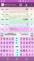 Multiline Calculator intuitive скриншот 3