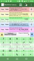 Multiline Calculator intuitive постер