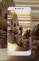 Baby Groot Wallpaper HD capture d'écran 2