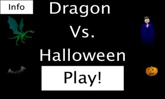 Dragon vs Halloween poster