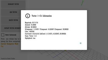3D Vector Calculator capture d'écran 2