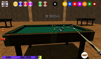 3D bilhar snooker grátis imagem de tela 3