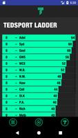 TedSport Ladder تصوير الشاشة 1