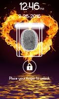 Fingerprint Lock Screen Prank capture d'écran 3