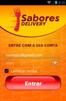 Sabores Delivery Affiche