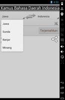 Kamus Bahasa Daerah Indonesia স্ক্রিনশট 3