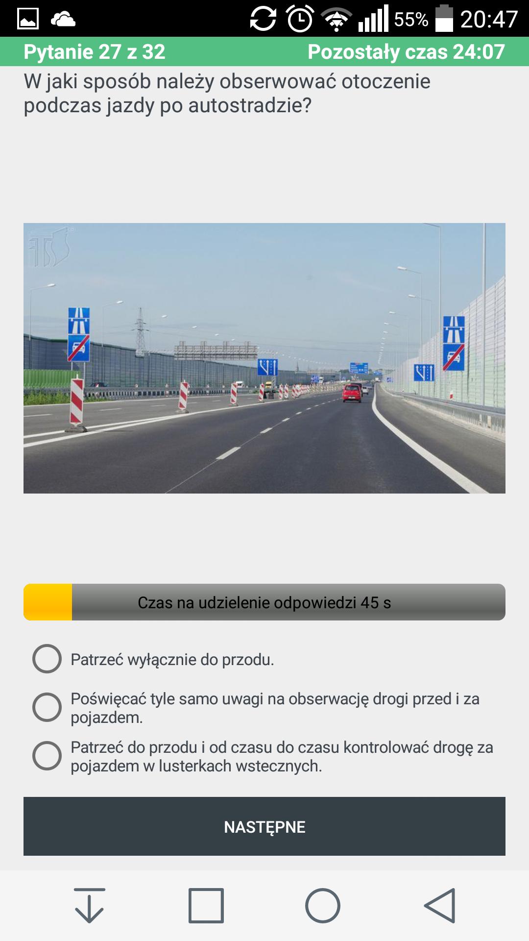 Testy Na Prawo Jazdy Nauka Działami Testy na Prawo Jazdy 360 APK untuk Unduhan Android