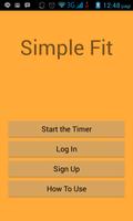 SimpleFit 0.1 Affiche