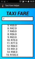 SA Taxi Fare Helper Poster