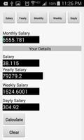 برنامه‌نما Basic Salary Calculator عکس از صفحه