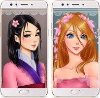 Disney Princesses Wallpapers Art Screenshot 2