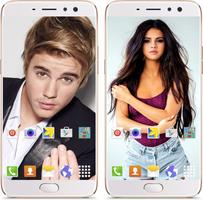 1 Schermata Justin and Selena Wallpapers